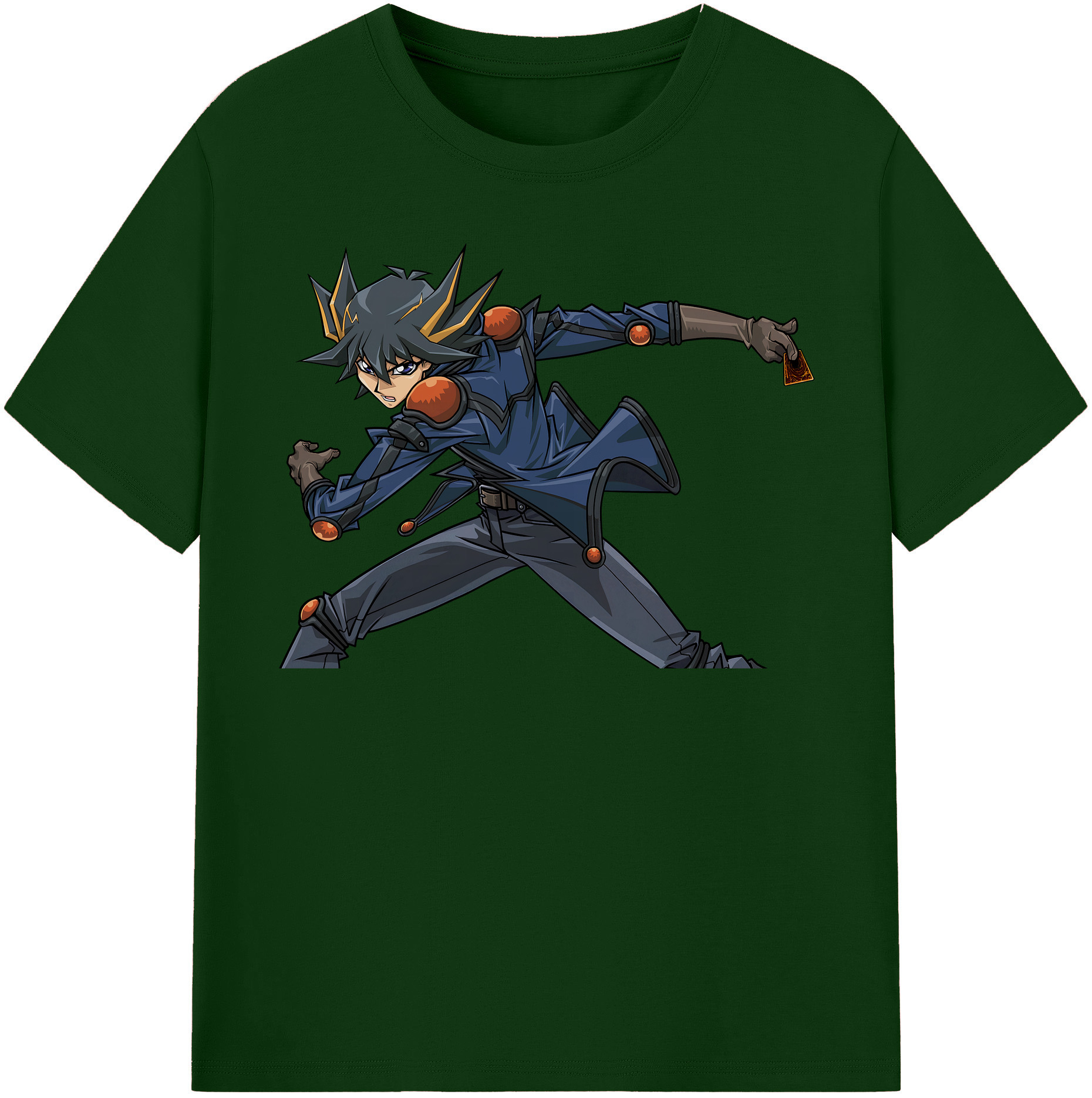 （画像用） 遊☆戯☆王 Yu-Gi-Oh! 綿100％半袖Tシャツ（フロントプリント）